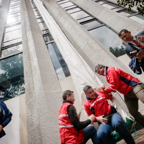 Bogotá realizó el simulacro Distrital de evacuación