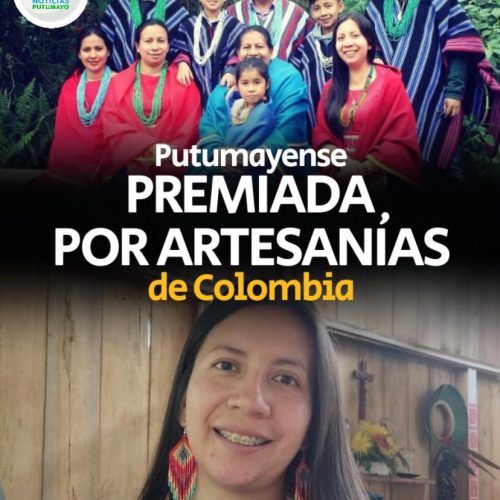 Putumayense premiada por Artesanías de Colombia